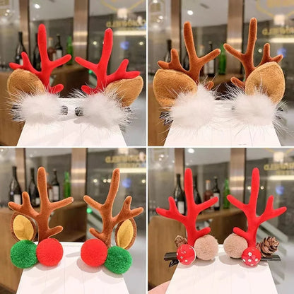 Christmas headpieces hair clips