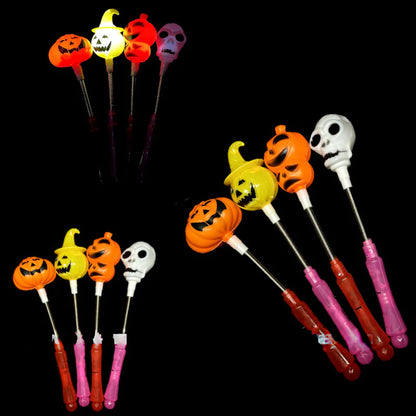 Light Up Halloween Wands For Kids - Assorted