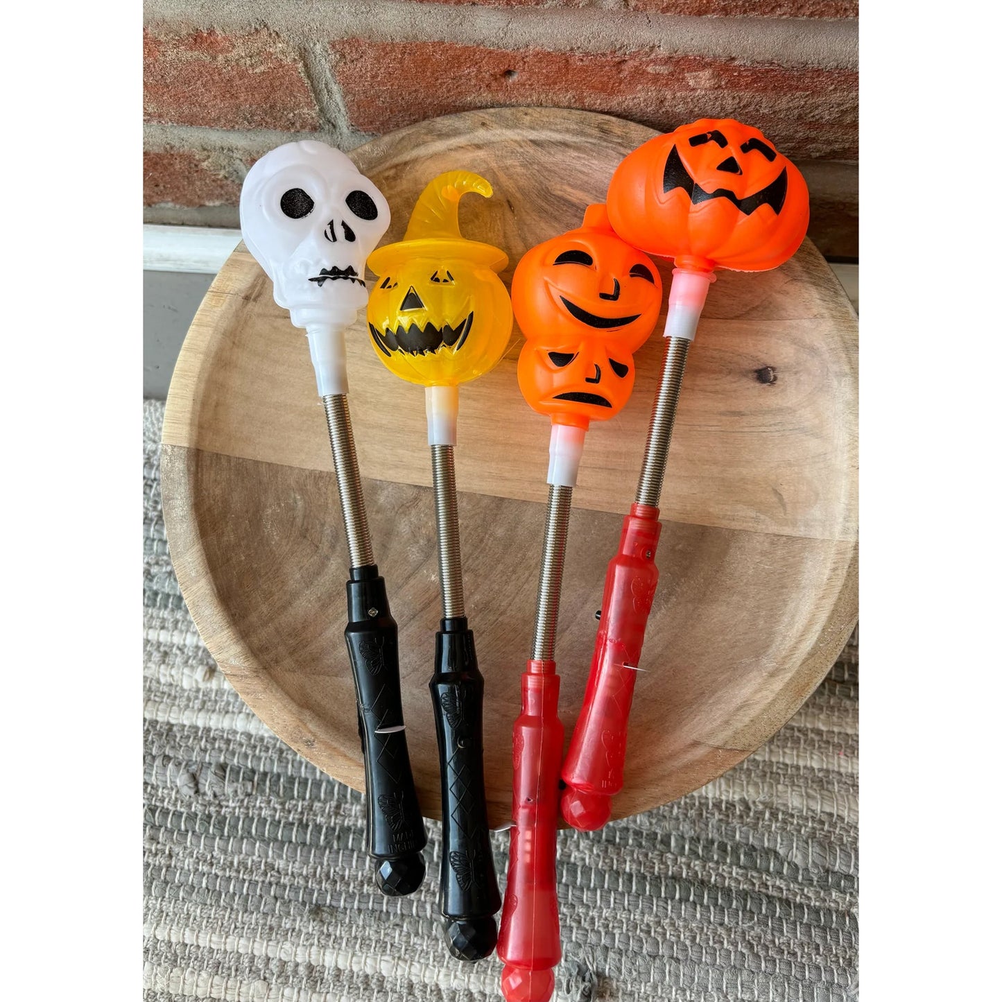 Light Up Halloween Wands For Kids - Assorted